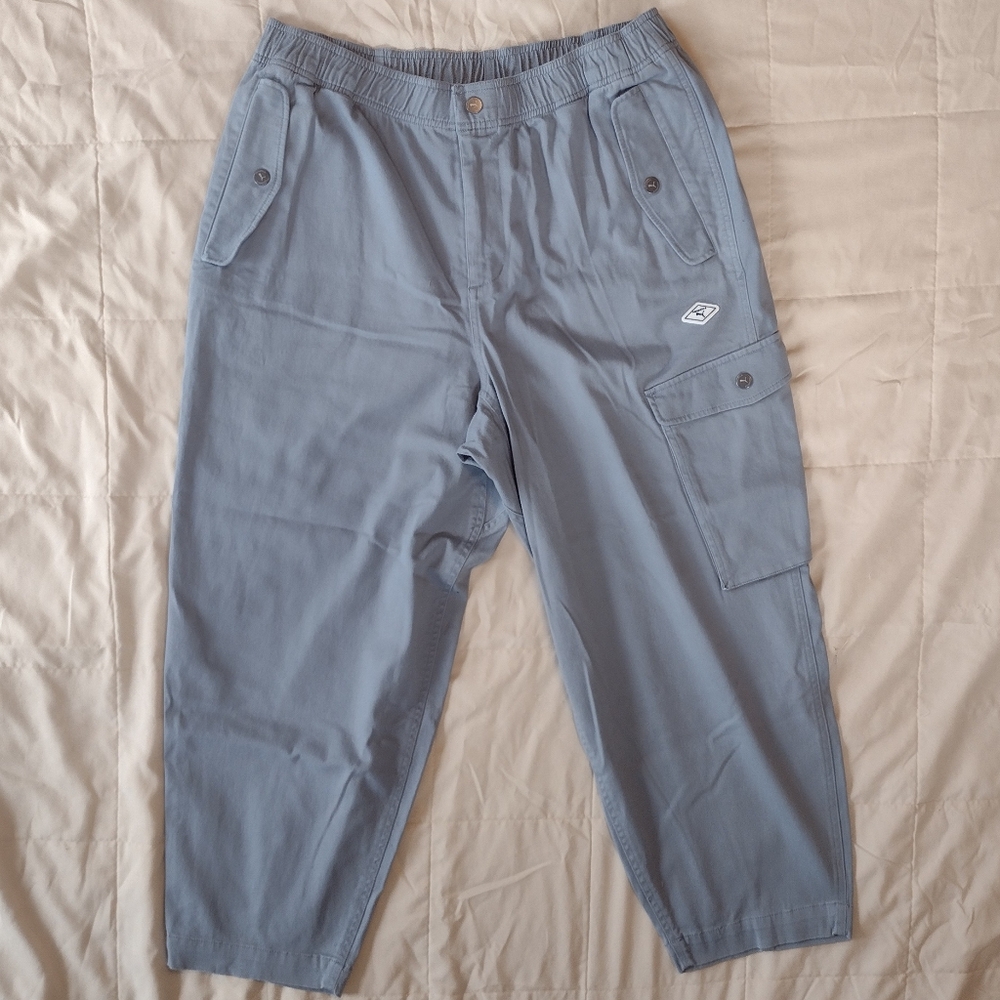 Puma X Nanamica oversized cargo pants bluish gray men's size XL